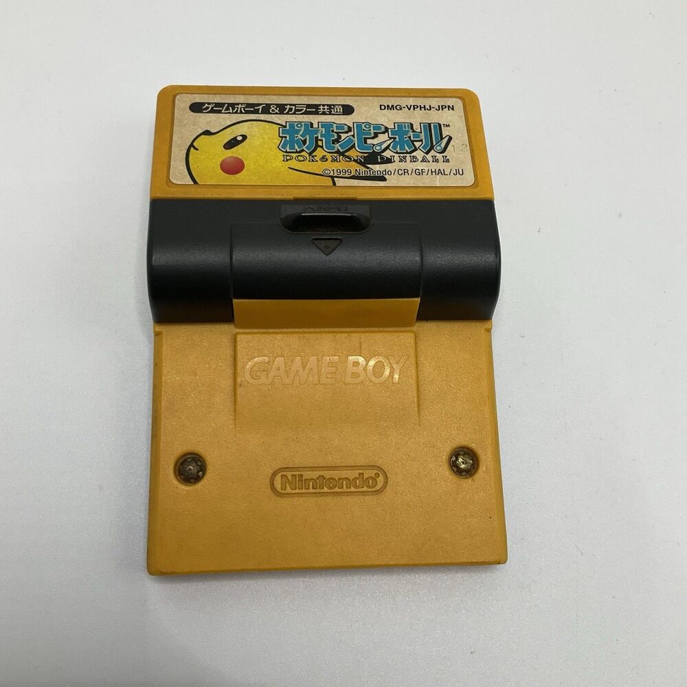 Pokemon Pinball Nintendo Game Boy Color DMG-VPHJ-JPN Japanese UNTESTED